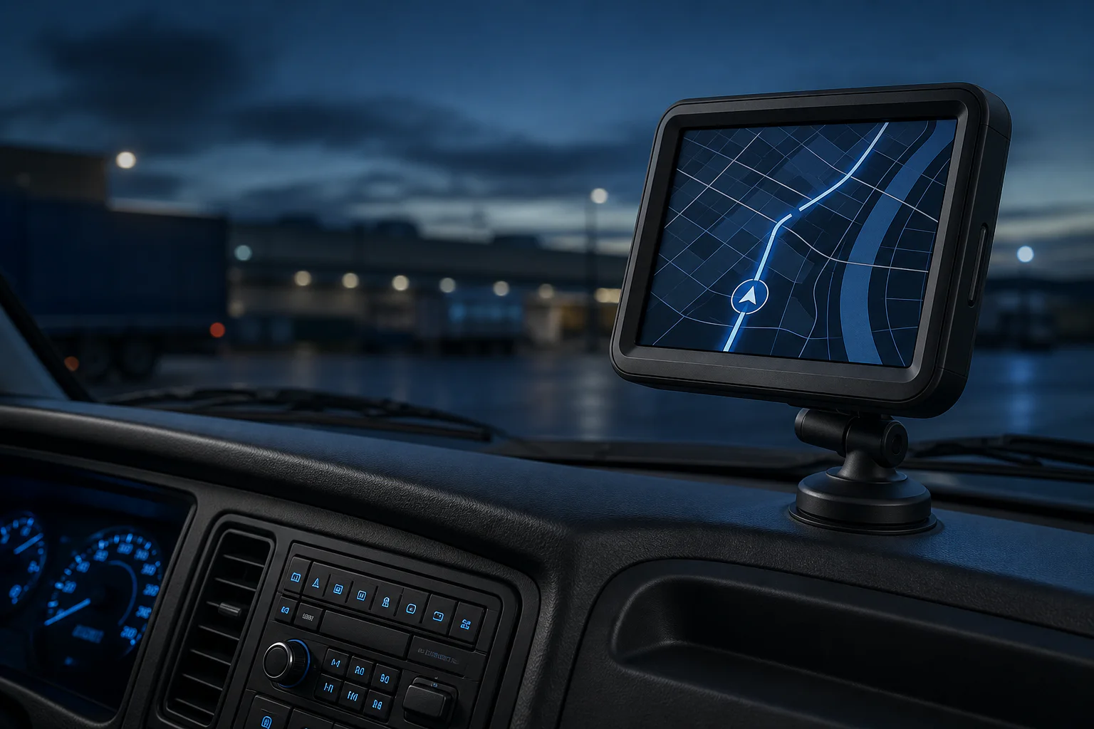 GPS navigation device with YOULEN microSD memory cards for maps and updates