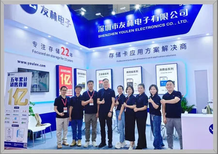 YOULEN team at the 2025 Shenzhen security exhibition